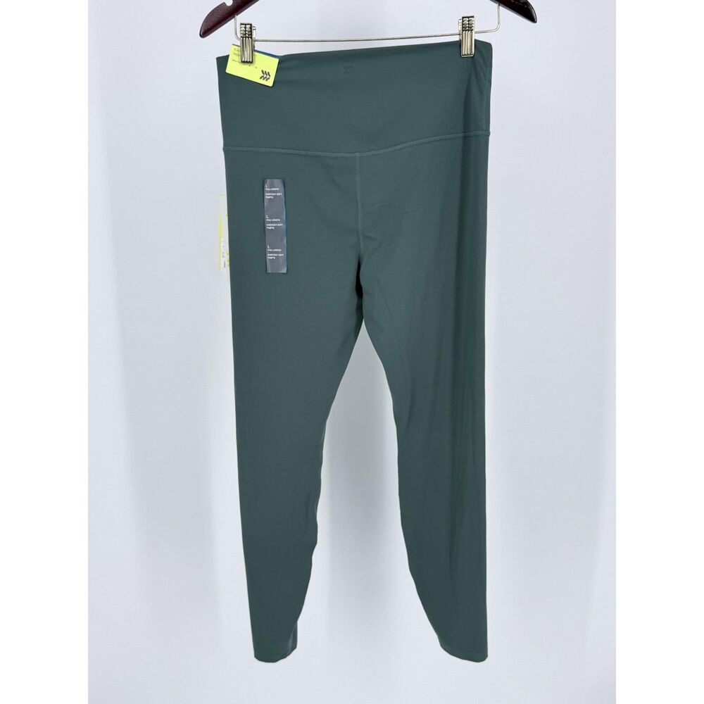 All In Motion Ultra High Rise Full Length Leggings Womens L Green Everyday Soft - Picture 5 of 9